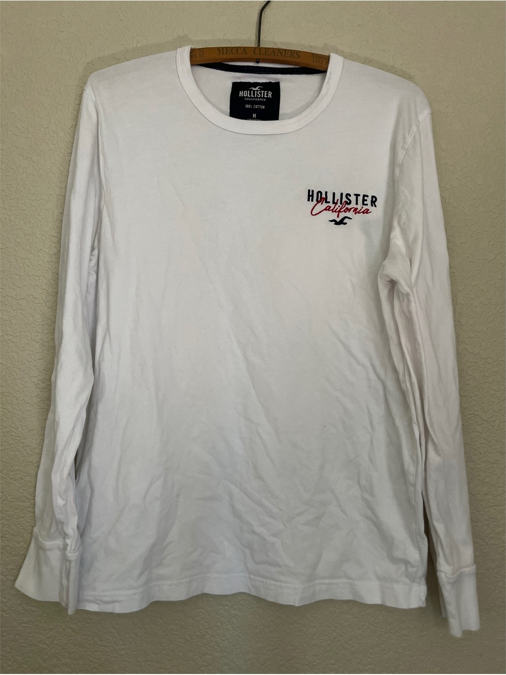 Hollister Cotton Long Sleeve Men’s Size Medium
